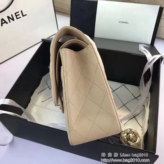 香奈兒CHANEL 升級版A1113全新經典小羊皮金銀鏈條單肩斜挎包 DSC1729